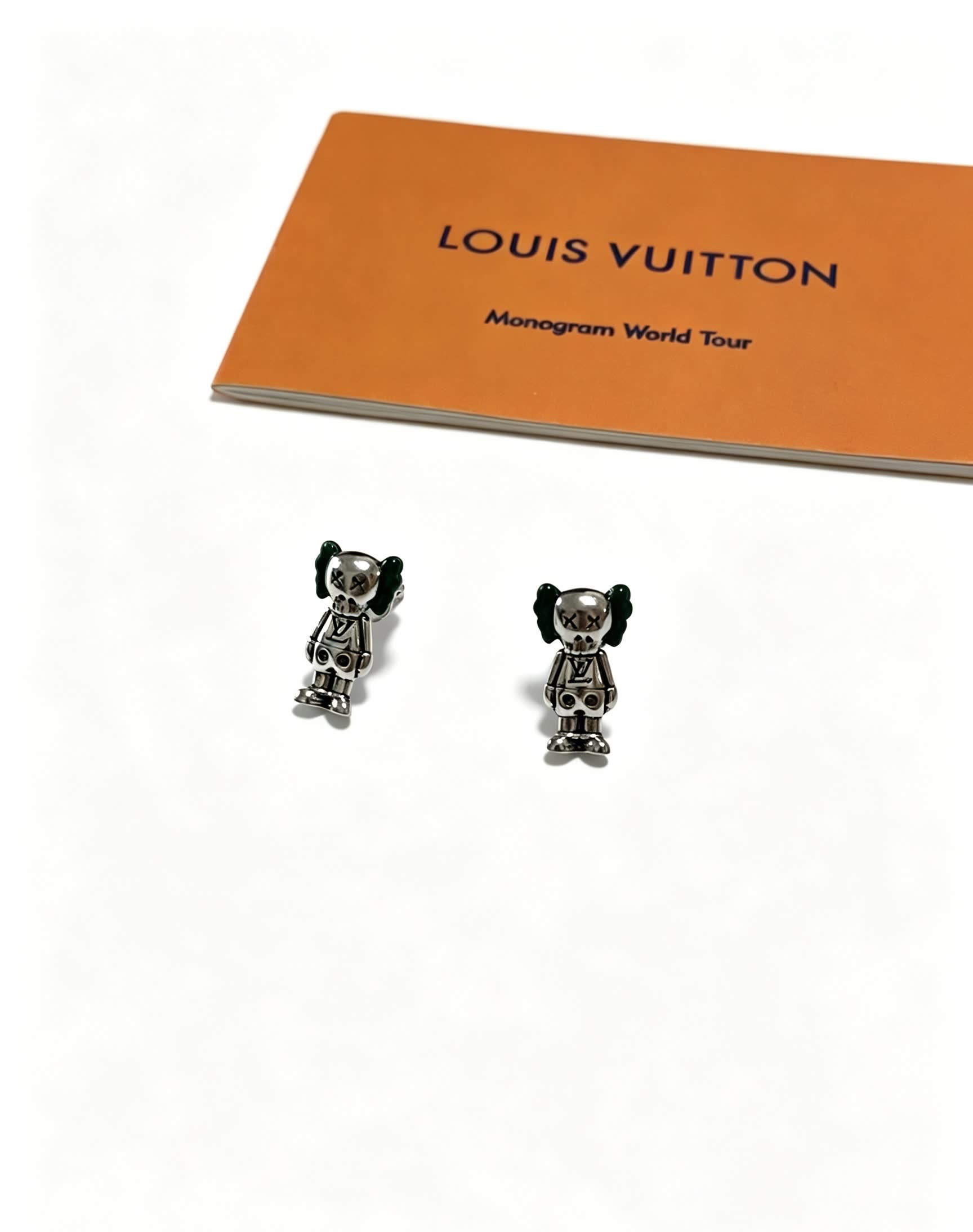 Louis Vuitton Monogram World Tour Earrings Louis Vuitton Monogram World Tour Earrings